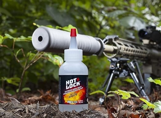 19960 Hot-Lock Extreme High Temperature Threadlocker, Translucent