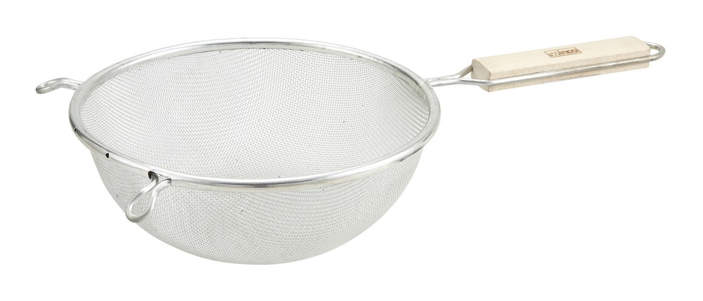 10-1/4" Single Mesh Strainer, Fine, Tin (12 Each)