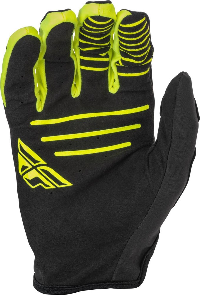 Windproof Gloves Black/Hi Vis Sz 10