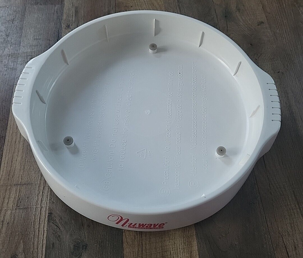 NuWave Pro Oven 20221 Replacement Parts Bottom Base Red Lettering