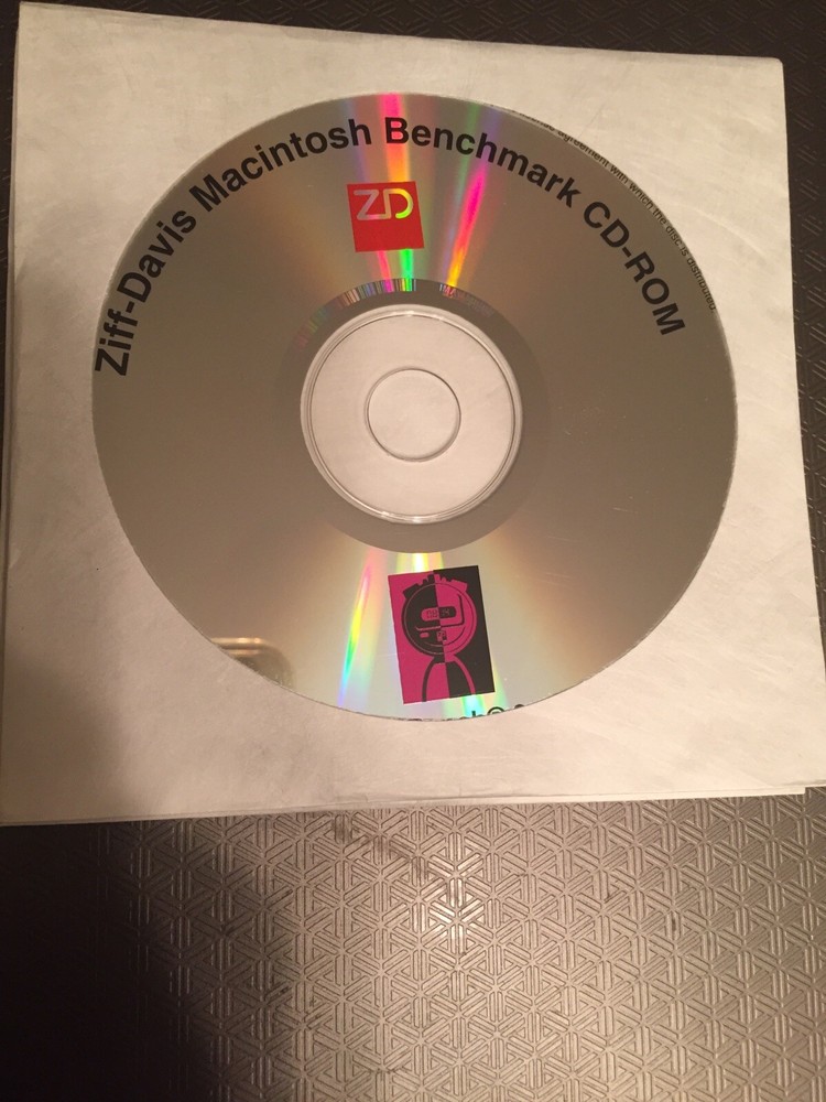 Ziff-Davis Macintosh Benchmark CD-ROM , MacBench 3.0