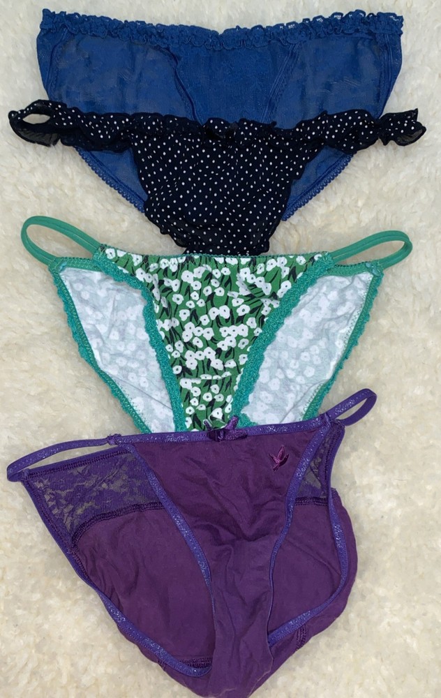 Vintage Lote 4 Pantis#8051