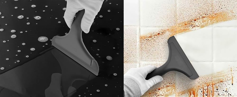Window Tint Tool All-pose 6'' Silicone Cleaning Squeee 5-inch