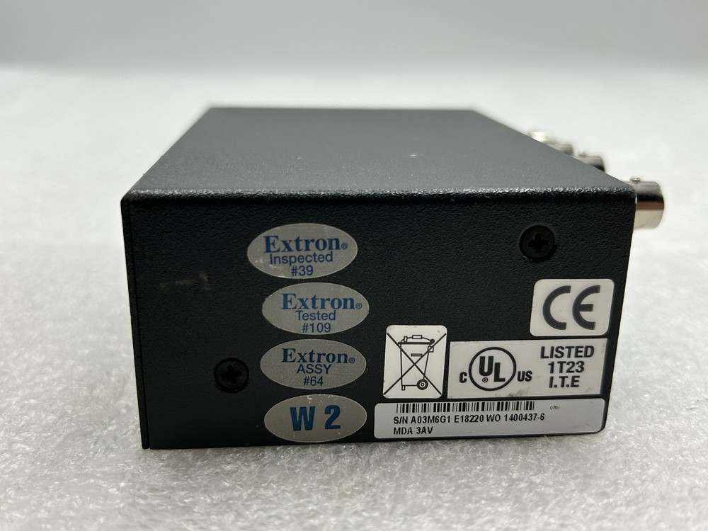 Extron MDA 3AV Versa Tools Distribution Amplifier No Power adapter
