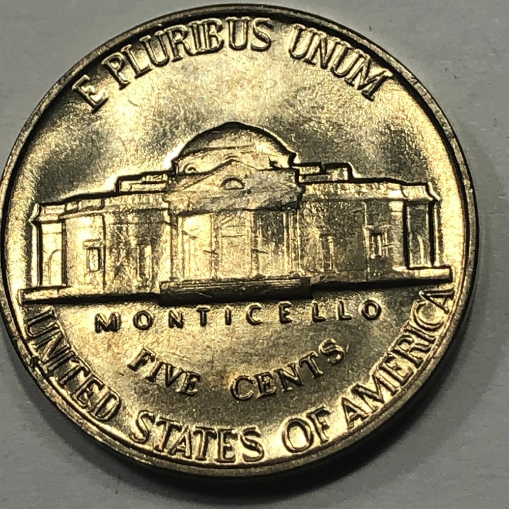 1961 P - Jefferson 5 cent - Uncirculated