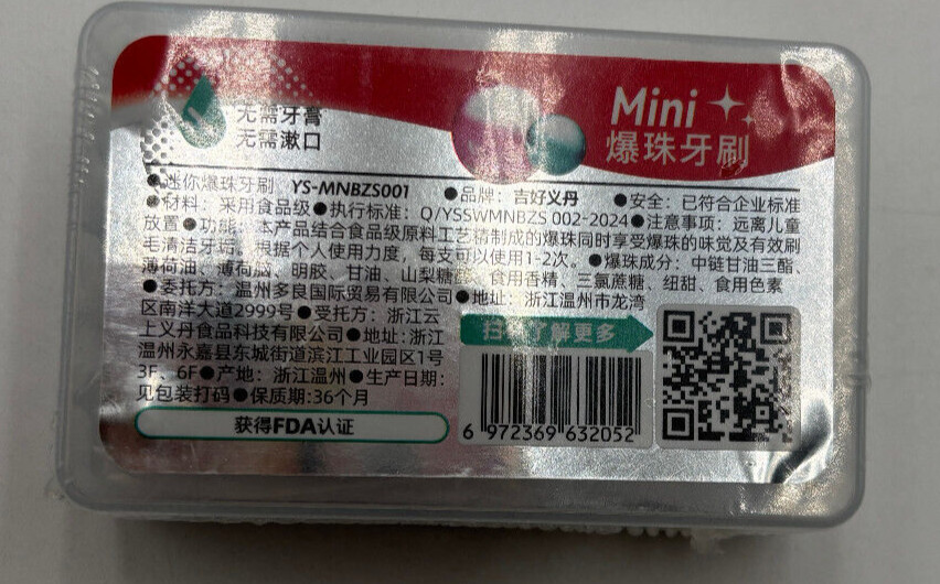 Mini Disposable Toothbrushes 20pcs