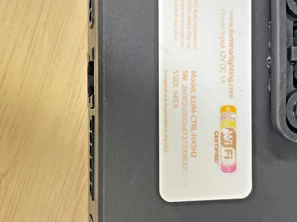 Iluminar Hash - Light and Environmental Controller ILUM-CTRL-HASH2 W/ Sensor