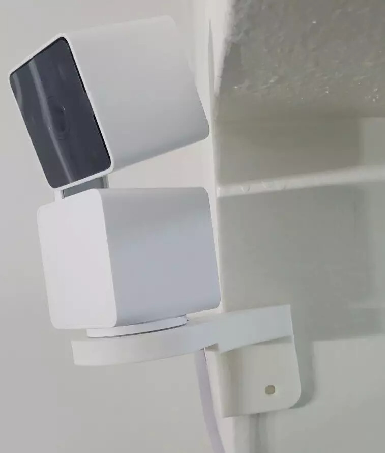 WYZE CAM PAN V3 Corner Mount Wall Bracket for Hanging Security Camera 3D Printed