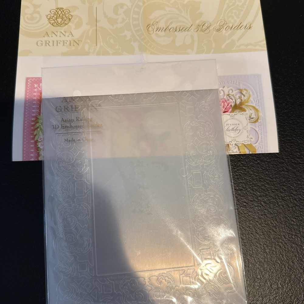 Anna Griffin 3D Border Embossing Folders
