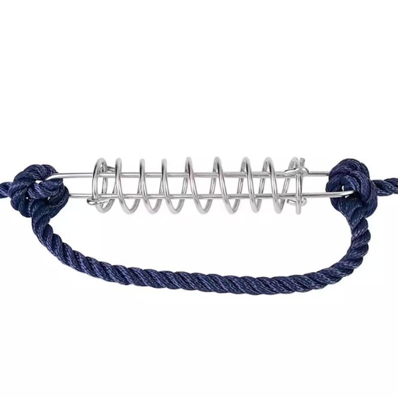 Stainless BoatAnchor Docking Mooring Spring Cable Snubber Shock Absorbing Marine