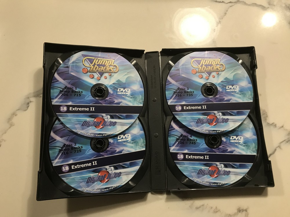 Digital Juice Jump Backs JB 18- Extreme II