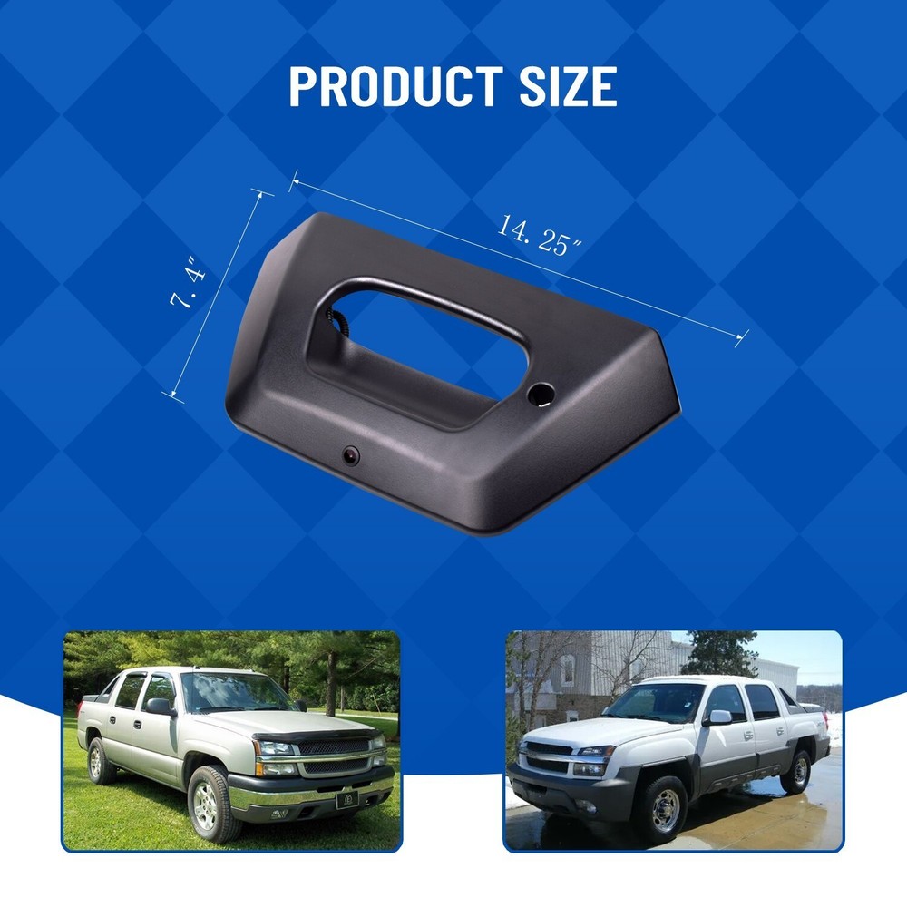For Chevy Avalanche Cadillac Escalade EXT 2002-06 Tailgate Handle Backup Camera