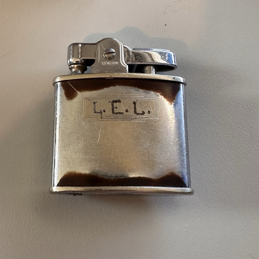 Ronson Lighter With Box Made in USA