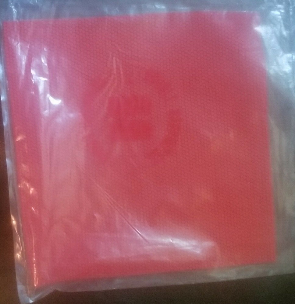 DOUBLE HAPPINESS TABLE TENNIS RUBBER RED