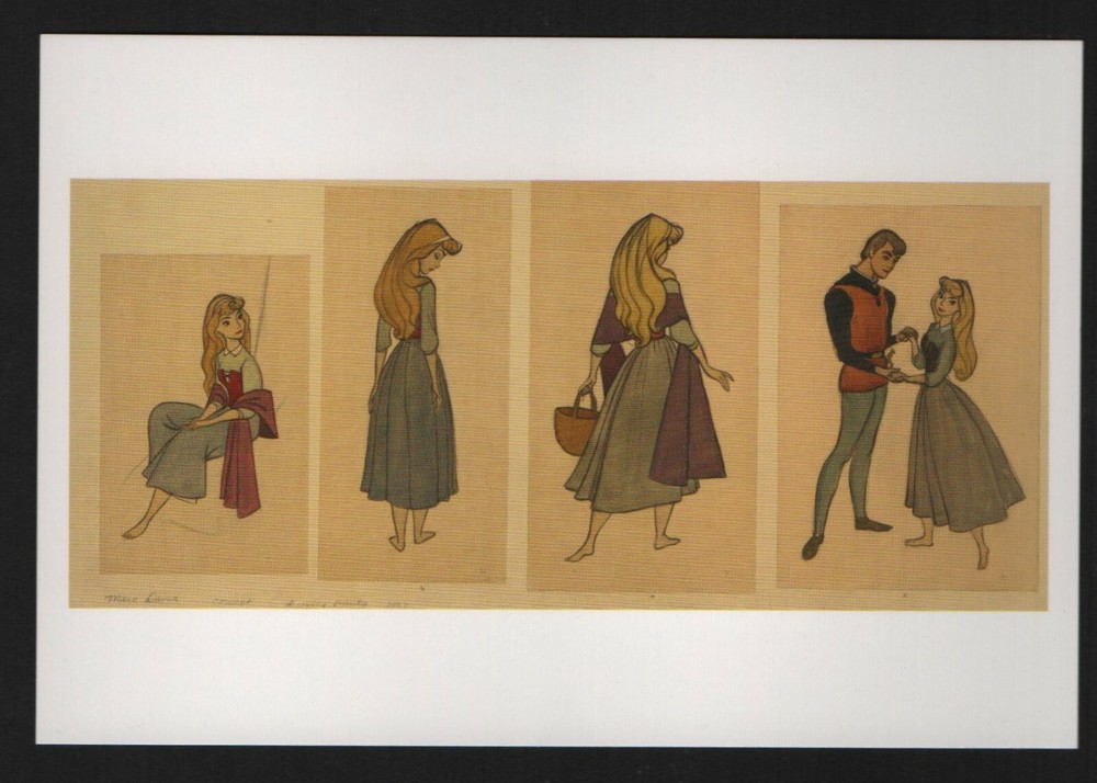 Disney Sleeping Beauty Post Card -7