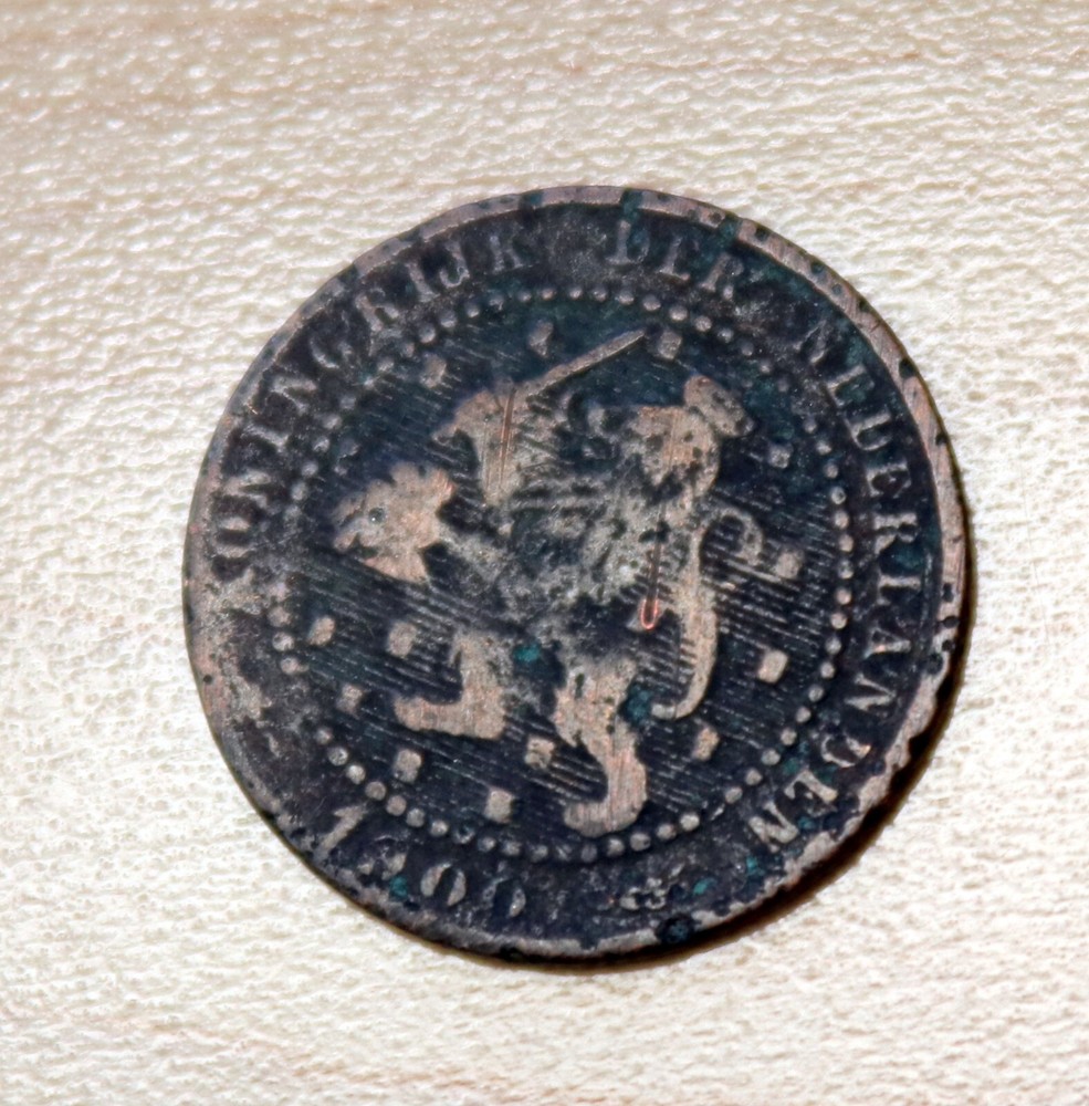 1900 Netherlands 1 Cent Large Date
