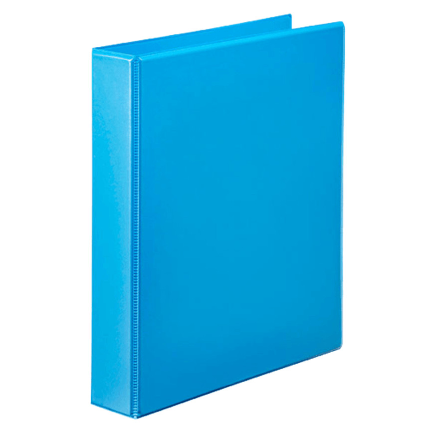 NEW Marbig Clear View Insert Ring Binder Folder 2D 25mm A4 Marine Blue 20 Pack