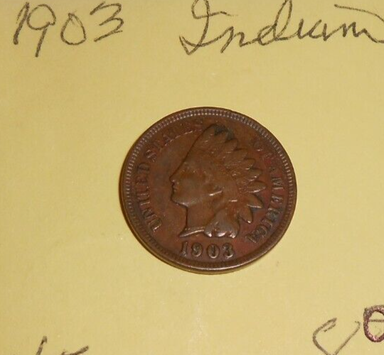 1903 INDIAN HEAD CENT - EXTRA FINE