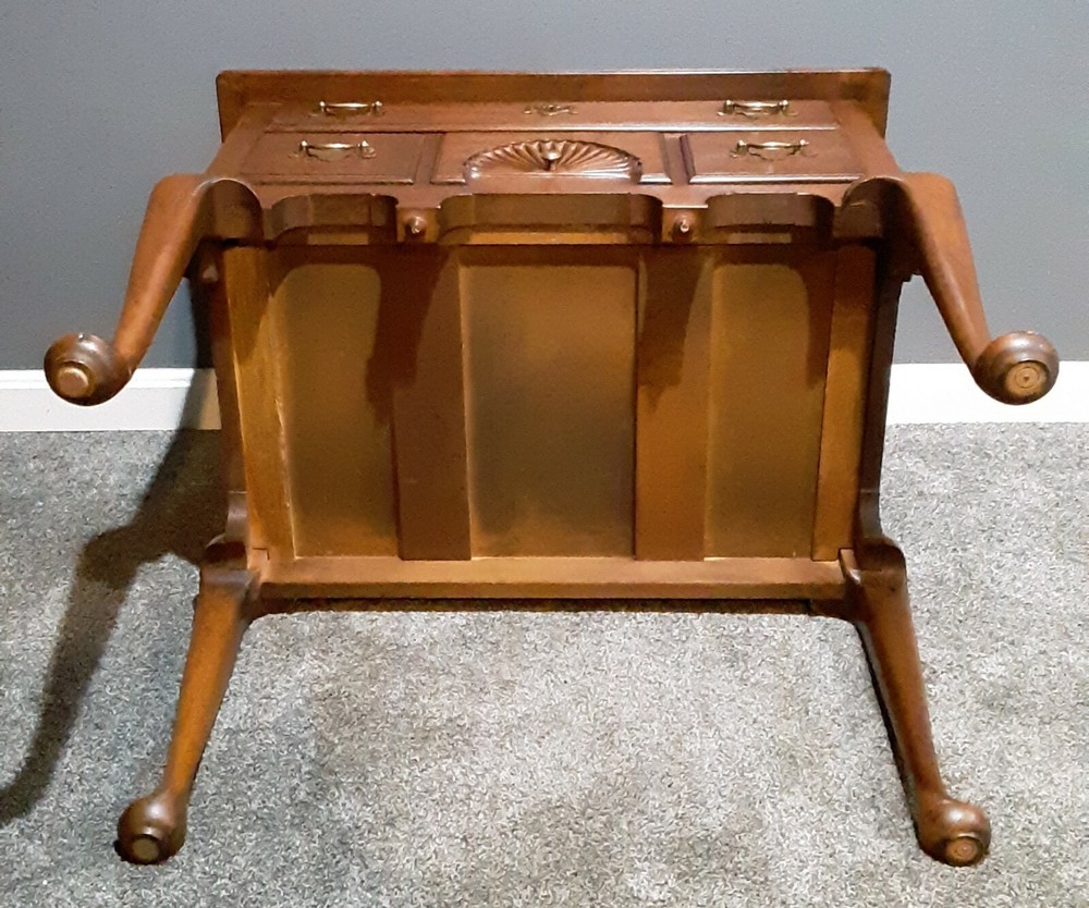 HENKEL HARRIS "LOW BOY" SOLID WILD BLACK CHERRY CHEST/SERVER
