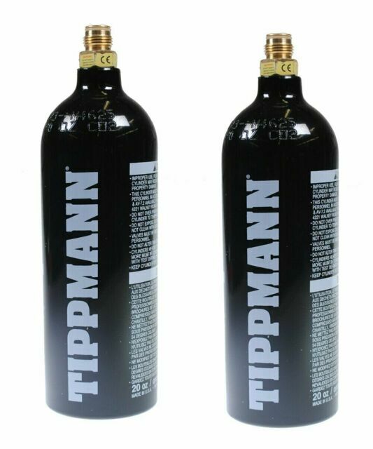 Empire CO2 Aluminum Air Tank - Black, 20oz