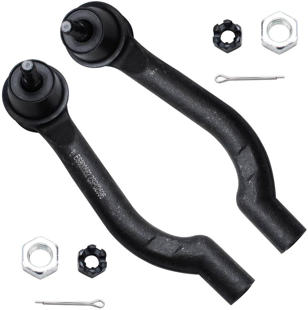 Front Inner & Outer TieRod End Links + Boots for 2008-2012 2013 Nissan Rogue
