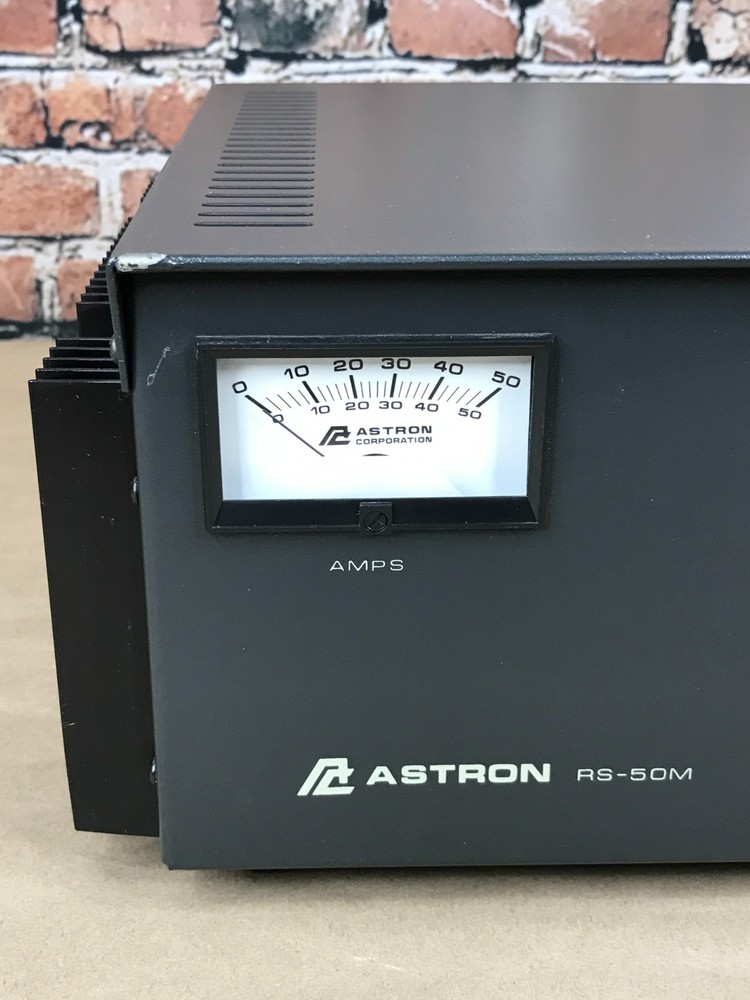 Astron RS50M 13.8V Power Supply - Black