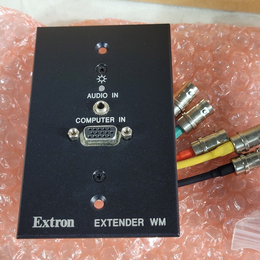 Extron 60-398-12 Electronics Extender WM World Communication Extender Black