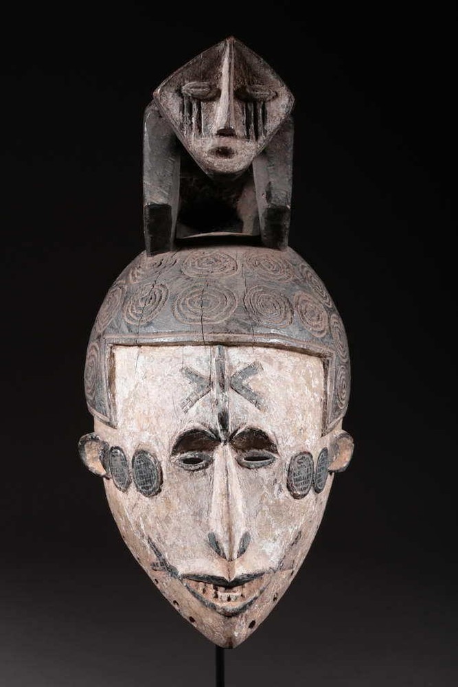 African Art Ibo Mask 797