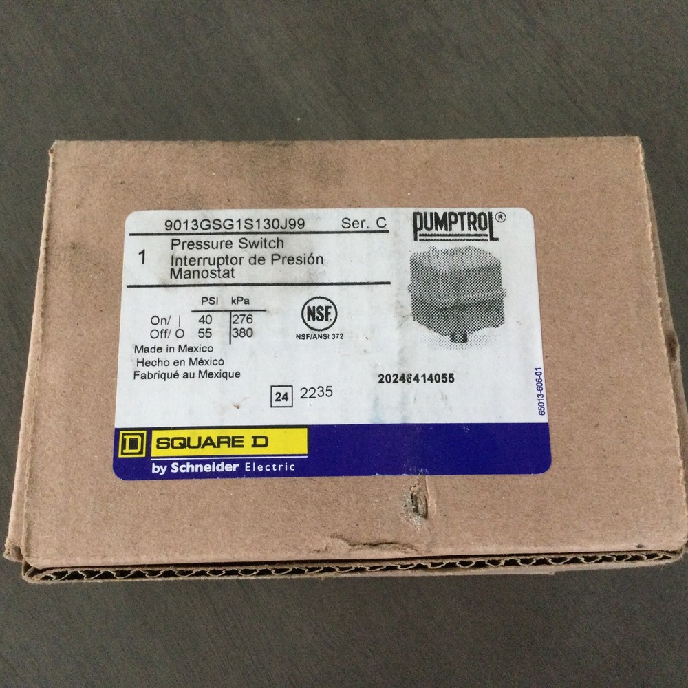 Square D Pressure Switch 2235 (LMS03X)
