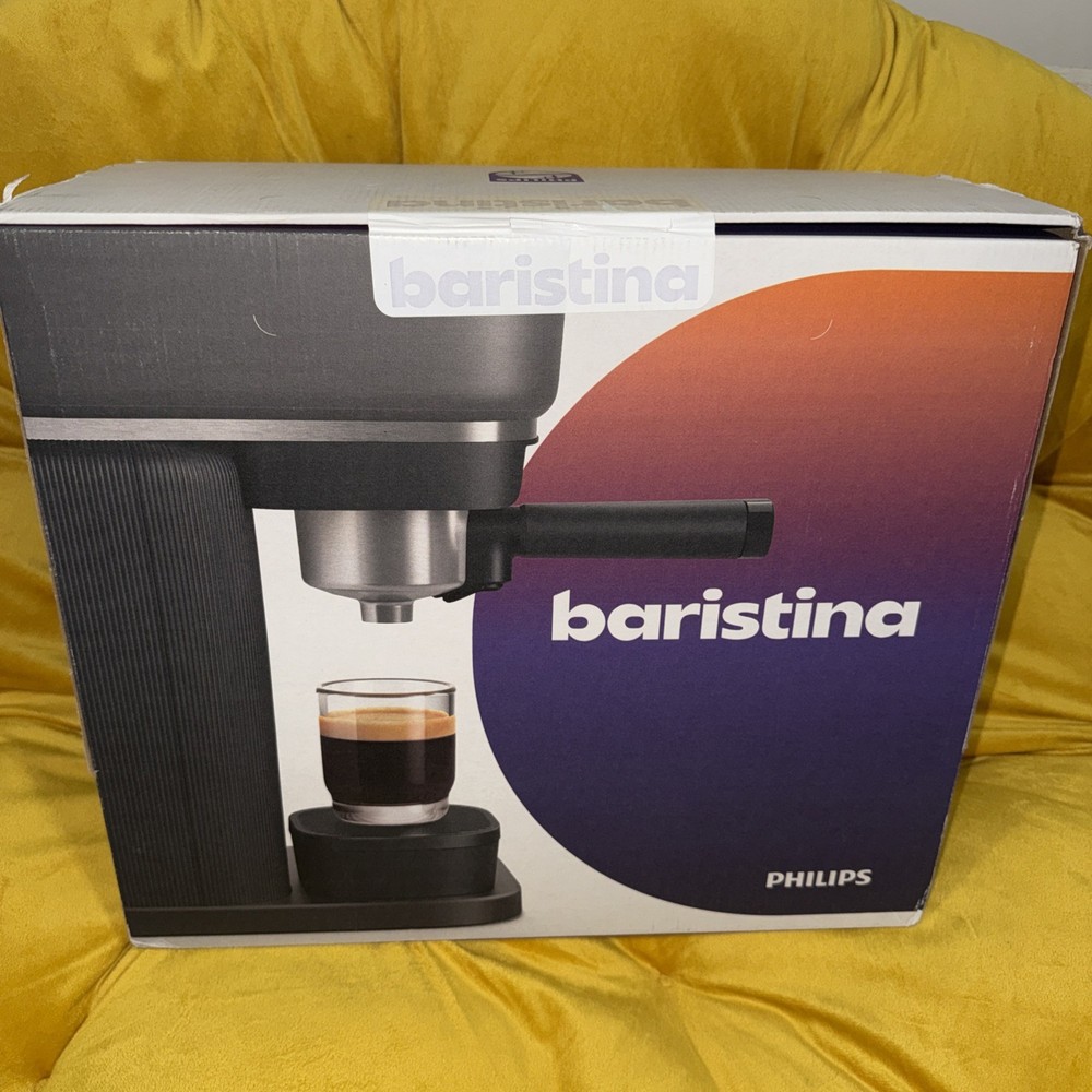 Philips Baristina Automatic Espresso Machine Grind-Tamp-Brew System - NEW!!!