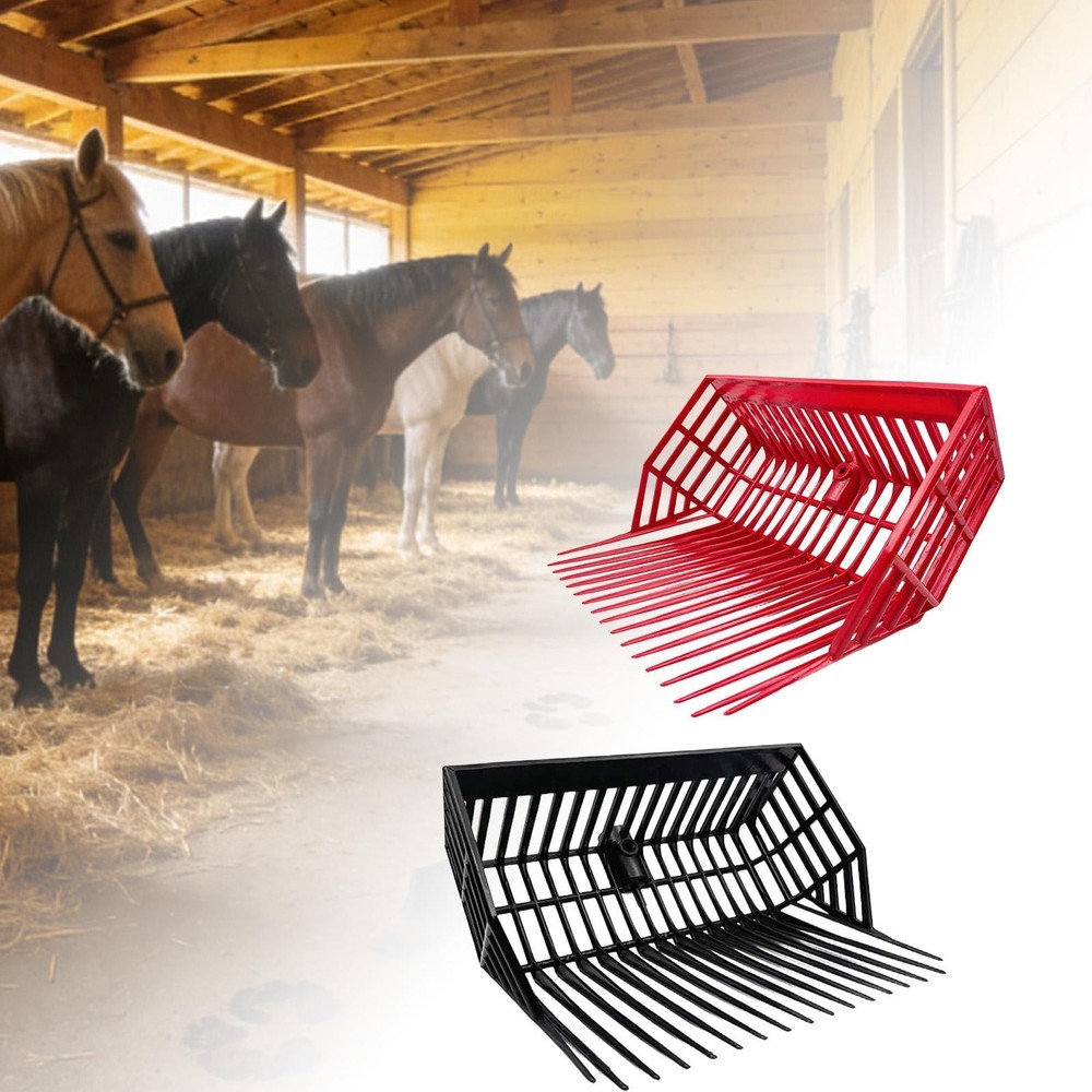 Horse Manure Fork Replacement Head Pitchfork Head Cleaning Tool