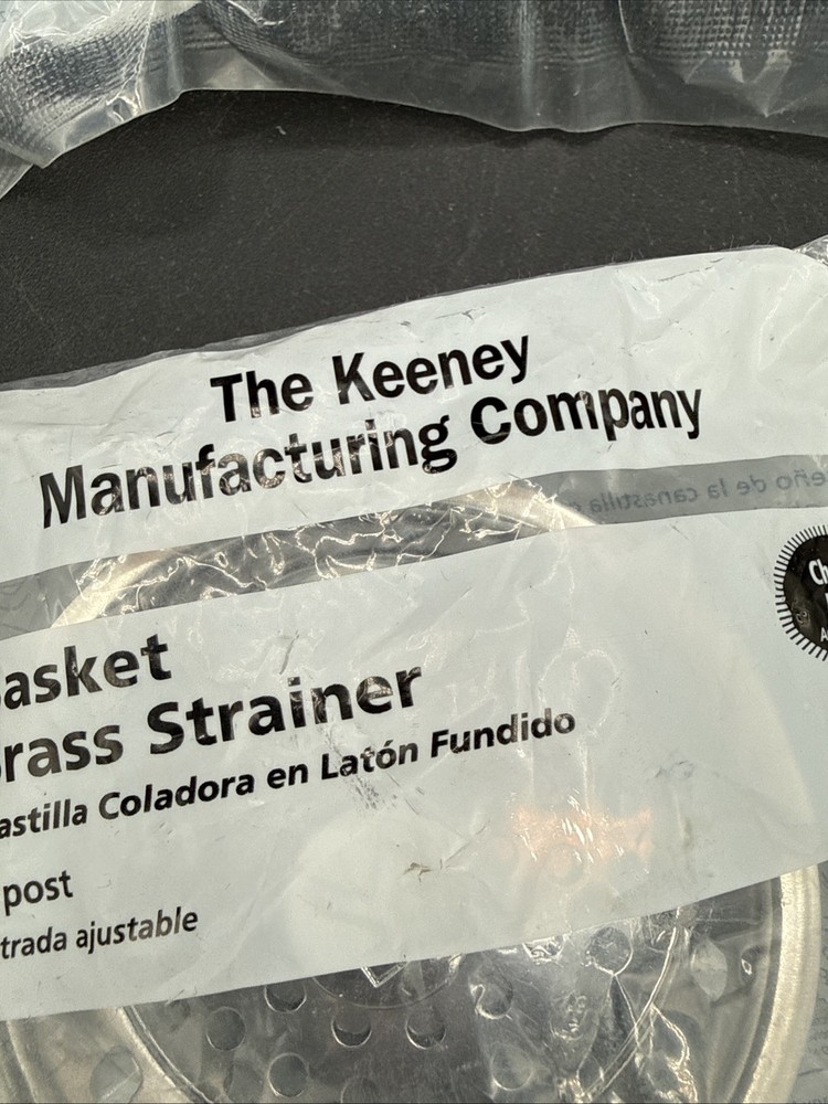 2 Sink Strainer Baskets Stopper Chrome Finish Adjustable 3.5" Replacement NEW