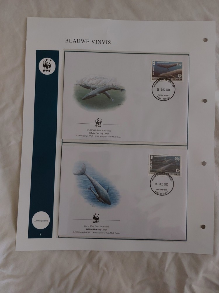 2003 WWF British Antarctic Territory Stamps