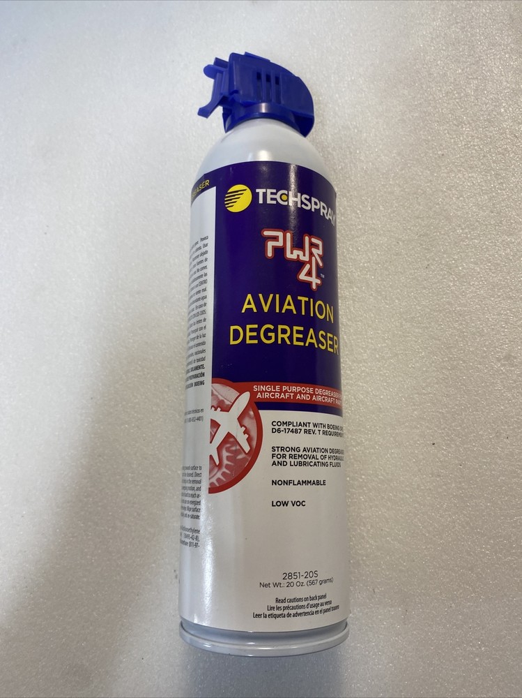 Tech-Spray PWR-4 Aviation Degreaser 20 Oz