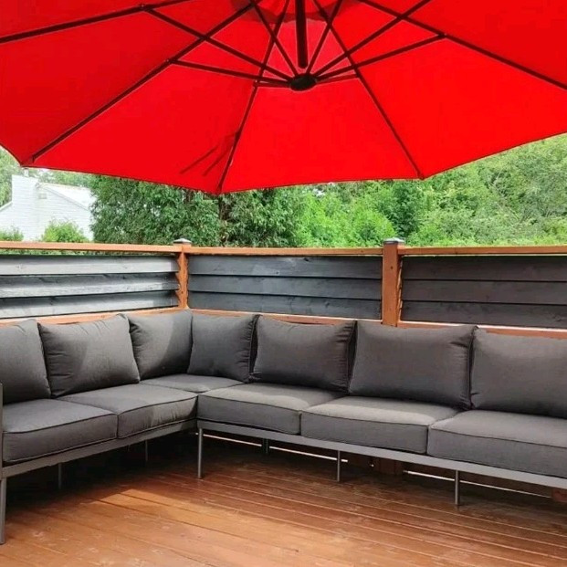 Deck Sunblind System 11060, Louvers Bracket Shutter Hardware Kit