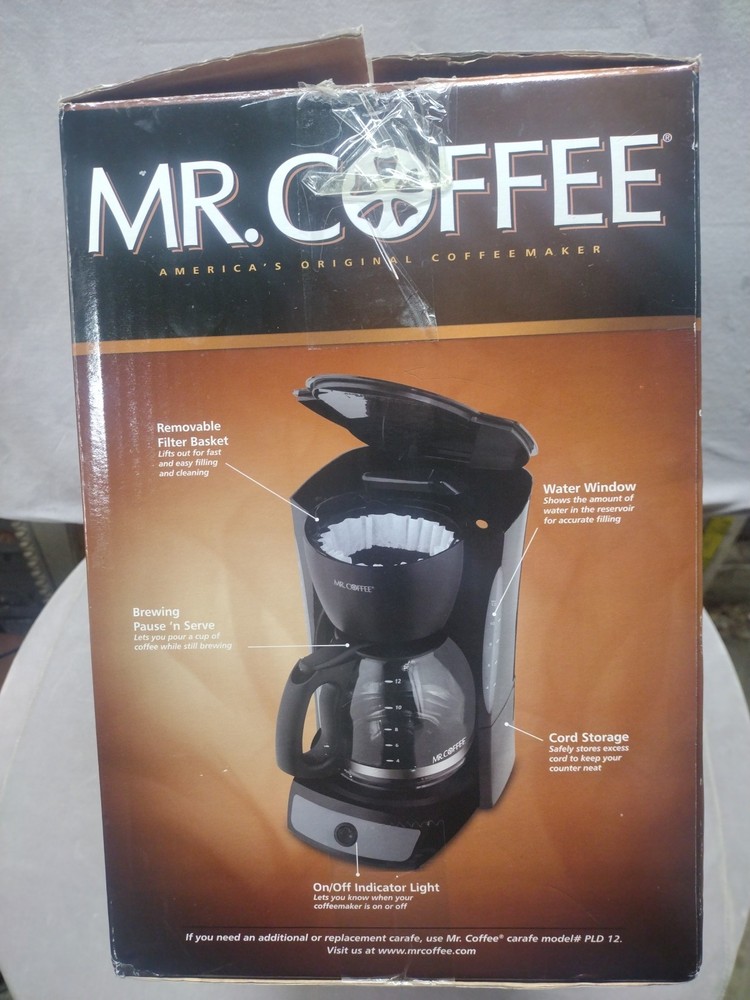 MR COFFEE 12 CUP PROGRAMMABLE COFFEE MAKER