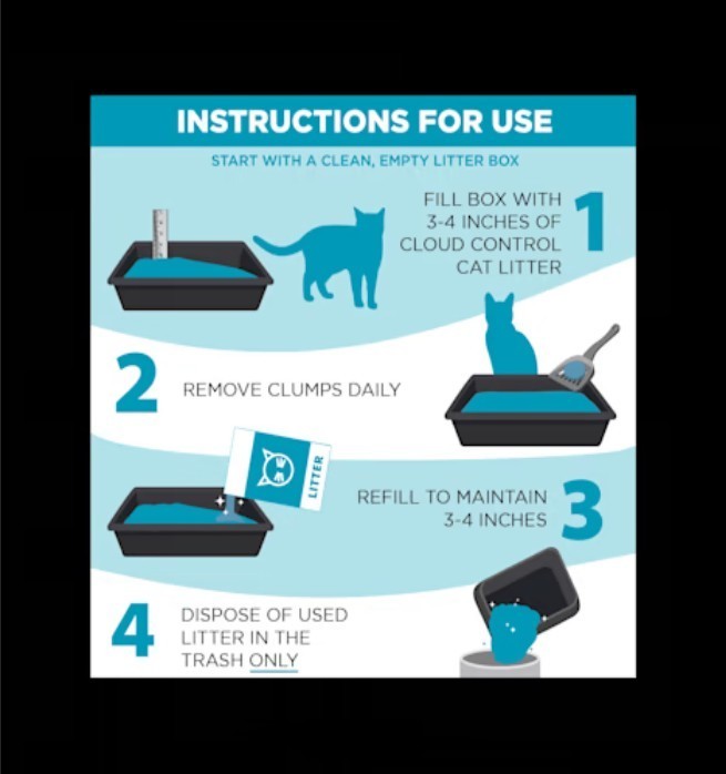 4 Pack Arm & Hammer Clump & Seal Cloud Control Multi-Cat Clumping Litter, 28 lbs