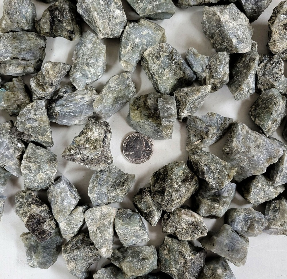 Labradorite Crystals - Bulk Rough Stones - Raw Crystals Wholesale Bulk