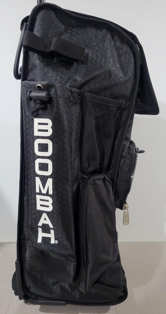 Boombah Baseball Softball Rolling Superpack 2.0 Black *Missing Front Flap*