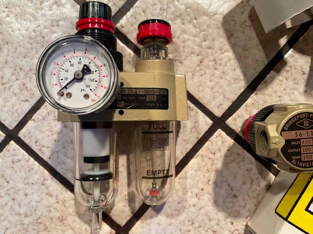 Air Compression Air Tools CAMEL MINI FILTER/REGULATOR/LUBRICATOR #56-371