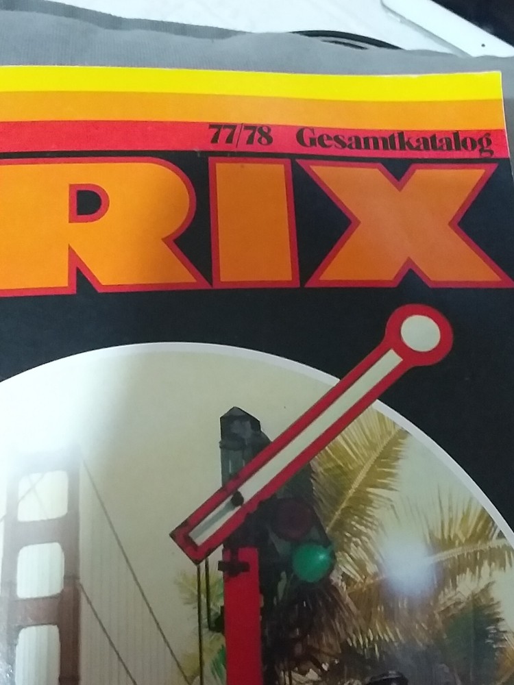 catalogue trix 77 78