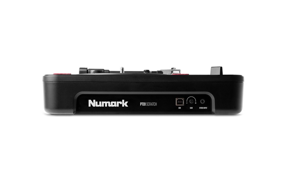 NUMARK PT01 Scratch Portable Turntable with Scratch Switch & Carry CAE