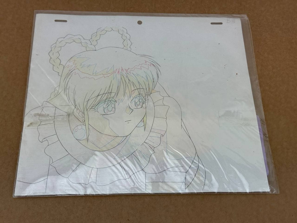 Can Can Bunny Animation Cel