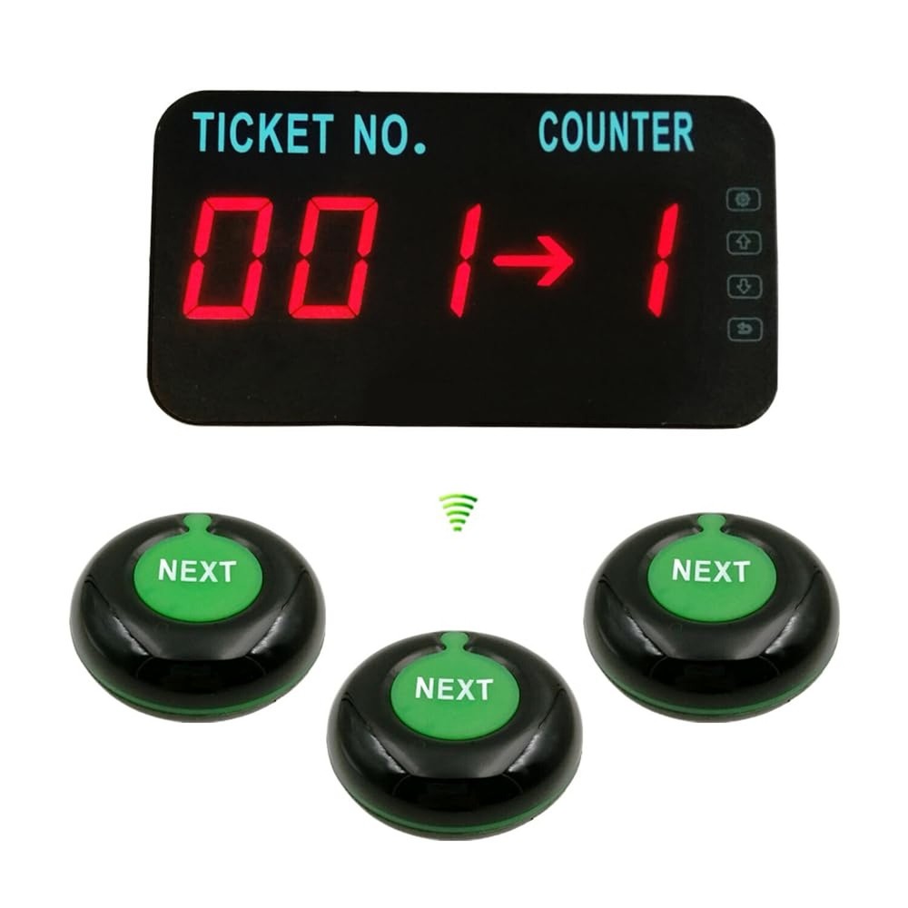 Take a Number System Queue Management System Tickets Number Waiting System Qu...