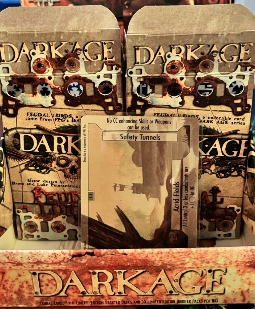 Dark Age: Feudal Lords CCG (1996) Unsealed Starter Deck Sets