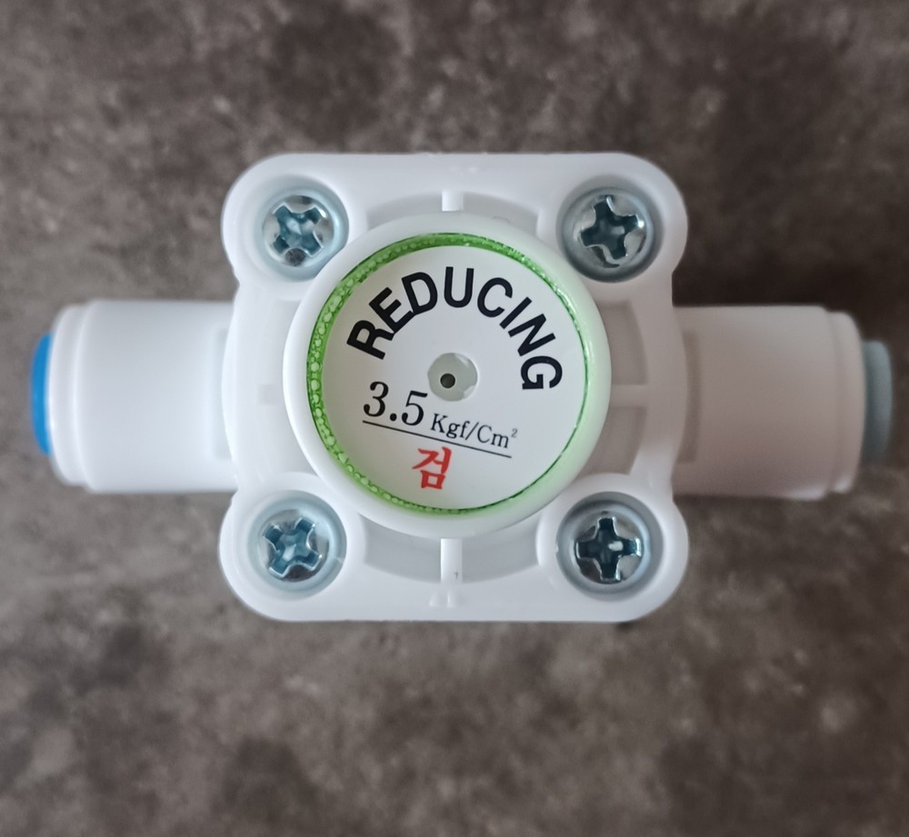 Water Pressure Reducing Valve PRV 1/4" Push Connect