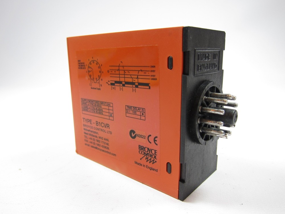 New Broyce Control B1CVR Combined Voltage Relay