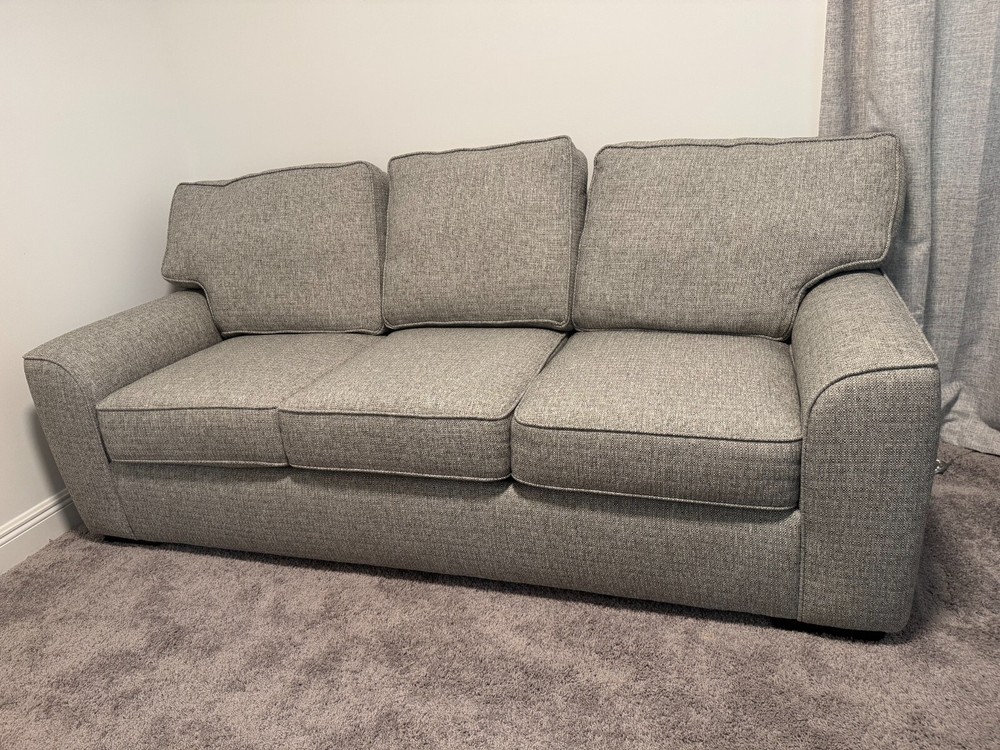 Austin Gray Fabric Memory Foam Sleeper