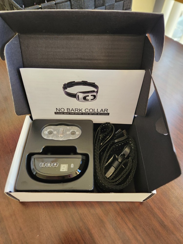 NIB Anti Bark Barking Control Collar Device Small Medium Dog