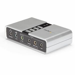 StarTech.com 7.1 USB Audio Adapter External Sound Card
